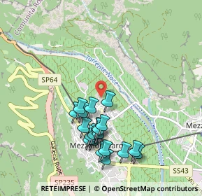 Mappa Via Molini, 38017 Mezzolombardo TN, Italia (0.932)