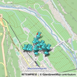 Mappa Via Molini, 38017 Mezzolombardo TN, Italia (0.4)
