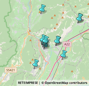 Mappa Via Molini, 38017 Mezzolombardo TN, Italia (2.75769)