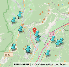 Mappa Via Molini, 38017 Mezzolombardo TN, Italia (4.71154)