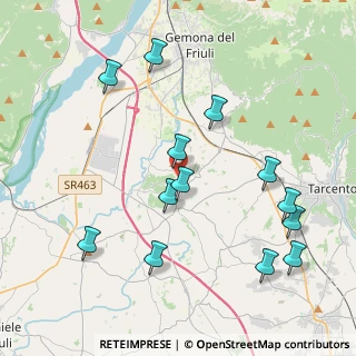 Mappa Via Sottofratta, 33030 Buja UD, Italia (4.33462)