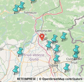 Mappa Via Sottofratta, 33030 Buja UD, Italia (21.49154)