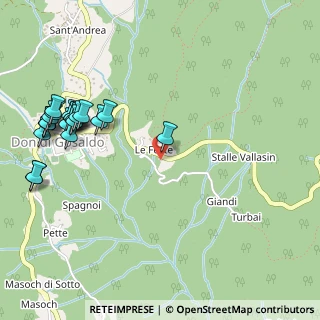 Mappa Via le Feste, 32020 Gosaldo BL, Italia (0.65429)