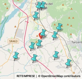 Mappa Via Santa Caterina, 33030 Buja UD, Italia (4.01417)