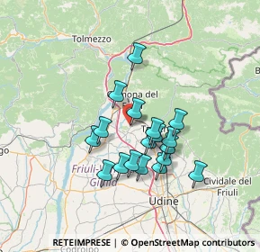 Mappa Via Santa Caterina, 33030 Buja UD, Italia (11.00056)