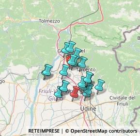 Mappa Via Santa Caterina, 33030 Buja UD, Italia (9.983)