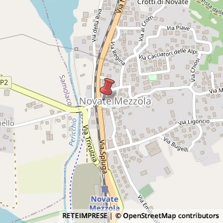 Mappa Via Roma, 13, 23025 Novate Mezzola, Sondrio (Lombardia)