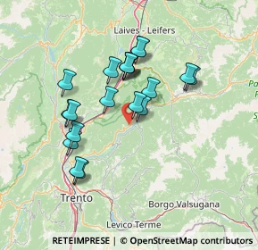 Mappa Grumes, 38030 Grumes TN, Italia (12.289)