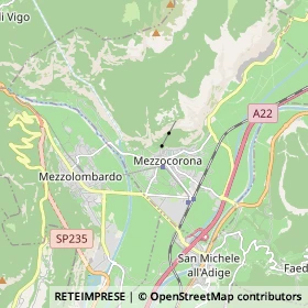 Mappa Mezzocorona
