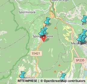 Mappa Località, 38010 Spormaggiore TN, Italia (2.81545)