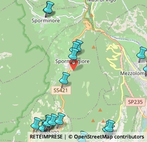 Mappa Località, 38010 Spormaggiore TN, Italia (3.027)