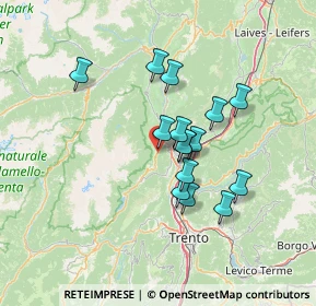 Mappa Località, 38010 Spormaggiore TN, Italia (10.68467)