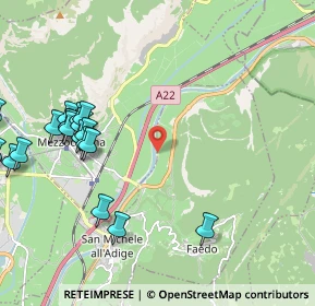 Mappa Loc. Masetto, 38010 Faedo TN, Italia (2.62)