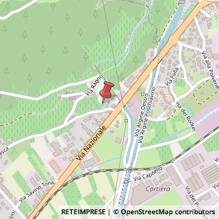 Mappa Via Ragno, 2/B, 23030 Villa di Tirano, Sondrio (Lombardia)