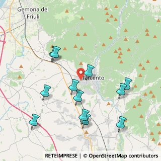Mappa Viale della Stazione, 33017 Tarcento UD, Italia (4.15667)