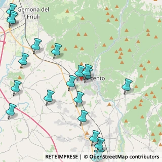 Mappa Viale della Stazione, 33017 Tarcento UD, Italia (5.6135)