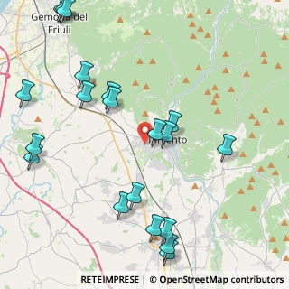 Mappa Viale della Stazione, 33017 Tarcento UD, Italia (5.2215)