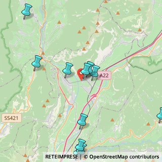 Mappa Via Fornai, 38016 Mezzocorona TN, Italia (5.09182)