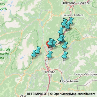 Mappa Via Fornai, 38016 Mezzocorona TN, Italia (11.19556)