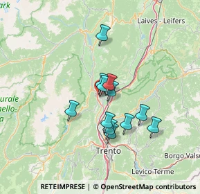 Mappa Via Francesco Filos, 38017 Mezzolombardo TN, Italia (10.1025)