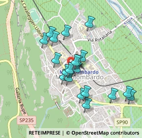 Mappa Via Francesco Filos, 38017 Mezzolombardo TN, Italia (0.3835)