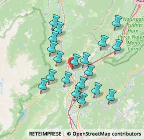 Mappa Via Francesco Filos, 38017 Mezzolombardo TN, Italia (6.59579)