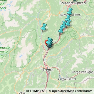 Mappa Via Rotaliana, 38016 Mezzocorona TN, Italia (13.38455)