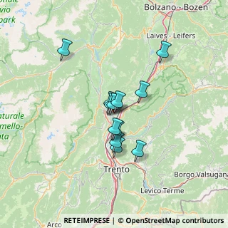 Mappa Via Rotaliana, 38016 Mezzocorona TN, Italia (9.345)