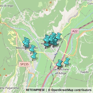 Mappa Via Rotaliana, 38016 Mezzocorona TN, Italia (1.103)