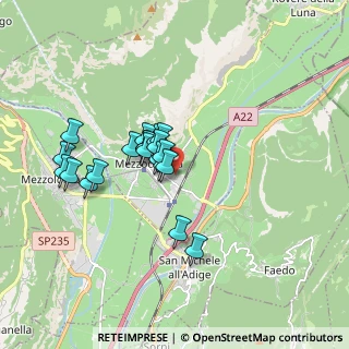 Mappa Via Egheti, 38016 Mezzocorona TN, Italia (1.382)