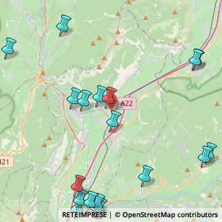 Mappa Via Egheti, 38016 Mezzocorona TN, Italia (6.3015)