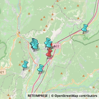 Mappa Via Egheti, 38016 Mezzocorona TN, Italia (3.08455)