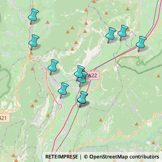 Mappa Via Egheti, 38016 Mezzocorona TN, Italia (4.00727)