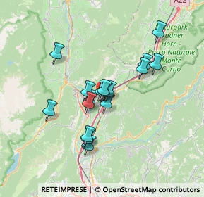 Mappa Via Egheti, 38016 Mezzocorona TN, Italia (5.29412)