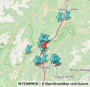 Mappa Via Egheti, 38016 Mezzocorona TN, Italia (12.41133)