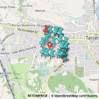 Mappa Via della Faula, 33017 Tarcento UD, Italia (0.27143)