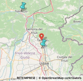 Mappa Via della Faula, 33017 Tarcento UD, Italia (56.66917)
