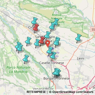 Mappa Via Fatebenefratelli, 10077 Torino TO, Italia (3.526)