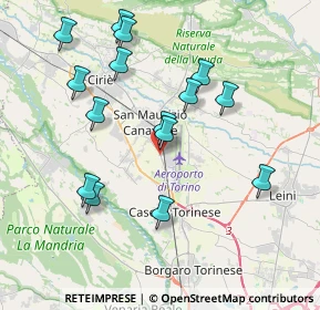 Mappa 10077 Torino TO, Italia (3.912)