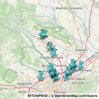Mappa Via Fatebenefratelli, 10077 Torino TO, Italia (8.984)