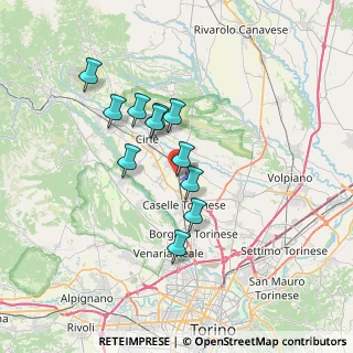 Mappa Via Fatebenefratelli, 10077 Torino TO, Italia (5.59364)