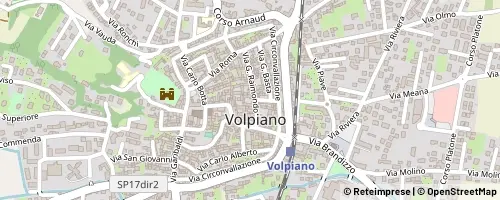 Mappa Volpiano