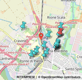 Mappa SS 35, 27100 Pavia PV, Italia (0.8125)