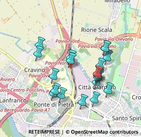 Mappa SS 35, 27100 Pavia PV, Italia (0.862)