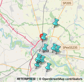 Mappa SS 35, 27100 Pavia PV, Italia (4.445)