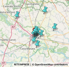 Mappa SS 35, 27100 Pavia PV, Italia (3.78429)