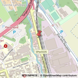 Mappa Via Enrico Mattei, 5, 27100 Pavia, Pavia (Lombardia)