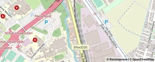 Mappa Pavia