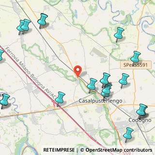 Mappa Via Armando Diaz, 26841 Casalpusterlengo LO, Italia (6.3835)