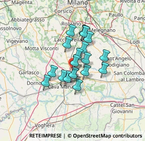 Mappa Via Domenico Nocca, 27100 Pavia PV, Italia (9.0835)